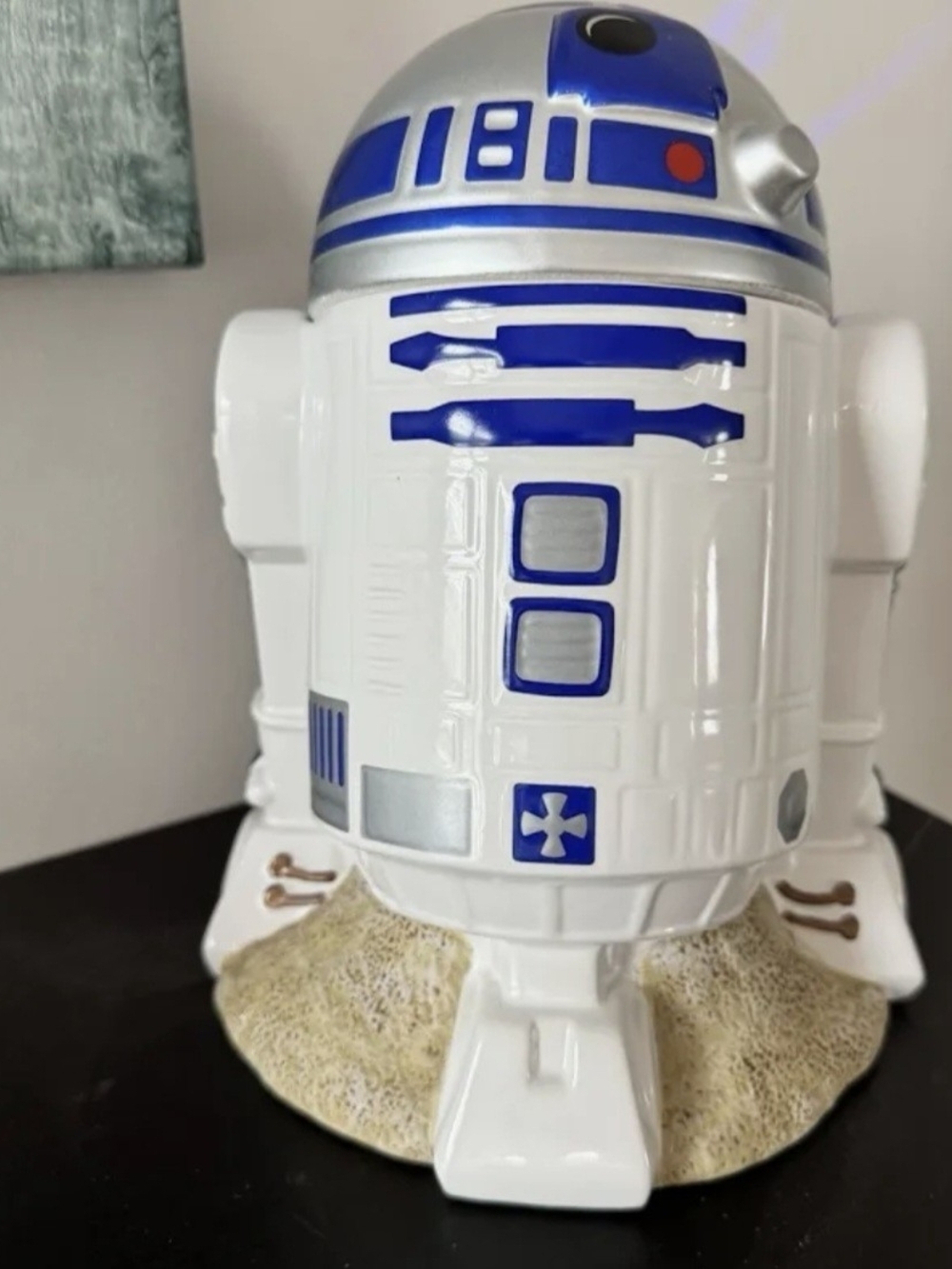 Star Wars R2-D2 Scentsy Warmer in Teal, Black, White